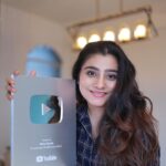 Neha Marda Instagram - Thank youu @youtubeindia for this surprise and Thank youu to all my people who supported me. This was much awaited and yes hard work pays offf ✨❤️ Youtube Link In Bio. @youtube @youtubeindia @youtubecreatorsindia @ytcreators #nehamarda #youtube #youtubeindia #youtubecreator