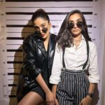 Nimrit Kaur Ahluwalia Instagram - weekend dump 🖤 ft. Lokhandwala Gangsters 💣