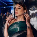 Nitibha Kaul Instagram - Glimmering in @rimzimdaduofficial Jewelry @outhousejewellery MUA @bhavykala Hair @hairxprincyy Pictures @akashsaxenaphotography DLF Emporio