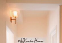 Nitibha Kaul Instagram - Welcome to my home 🏡 The journey of setting up my own apartment has been the toughest, most rewarding experience. 7 months ago when I decided that I am going to own a house of my own & make it a visual representation of who I am & what I stand for - I did not realise the magnitude of what I had set out to do- from house hunting, closing the deal, renovations, interior styling, walls, lights, furniture, decor- every inch of this house has been a labour of love & I couldn’t be more proud of what I’ve created 🥺 Not without the help of my amazing parents without who’s support none of this would have been possible ✨ A space that feels inspiring yet comforting at the same time, a space I look forward to, my own little world 🌎 This marks a new chapter in my journey & I am so excited to take you guys along each step of the way & create some beautiful content from #NKaulsHome 🤍 Also is this house lucky for me or what, because we just HIT ONE MILLION ON INSTAGRAM TODAY 😫🧿 Nothing but gratitude for this life ❤️ Huge shout out to all the people who have helped me build my dream space: Interior Designer @kaulaakriti @creative_circle80 Interior Stylist @vaidehiruparel @houseofflair.co Walls @udchomes Flooring @opulo_india Bath @colston_bathrooms & @lifetimebath Rugs @ddecordiaries Curtains @signature_ruby Mirror @casagoldofficial Cushions @pluchistore #HomeDecor #HouseTour #DecorInspo #CoastalDecor #NeutralInteriors #HomeOwner #NitibhaKaul #HomeTour