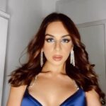 Nitibha Kaul Instagram - #KaulForMakeup is BACK! Did this gorg blue smokey eye. Who all want a step by step tutorial? 💙 Wearing @leaclothingco #MakeupTransition #BlueSmokeyEye #MakeupLook #BlueEyeMakeup