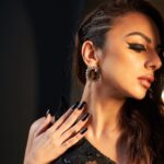 Nitibha Kaul Instagram - When @sangeetaboochra asked me what the inspiration would be for my jewellery collection- I knew it had to represent the DIVINE FEMININE & not just one side of it- every single attribute that defines a woman, which is why I named the collection “Vividh”- diverse & beautifully so ✨ Black has always been a color that stands for power, mystery & desire & this video depicts a woman who truly embraces that side of her persona. All while highlighting how beautiful this jewelry looks on all skin tones while helping you be the most authentic, sexy & powerful version of yourself 🖤 The collection is live on www.sangeetaboochra.com Photography @amanwithfilms Styling and Art Direction @egowaali NK Makeup @mehulbodh HMU @pallavidevika Cinematographer @sourabhgrover Outfit @geishadesigns #SBxNK #NitibhaKaul Black #Power #WomenEmpowerment #PowerfulWomen #DarkDesire #DarkAesthetic #AllBlack #SilverJewellery #GraphicEyeliner #BlackLove #Inclusive