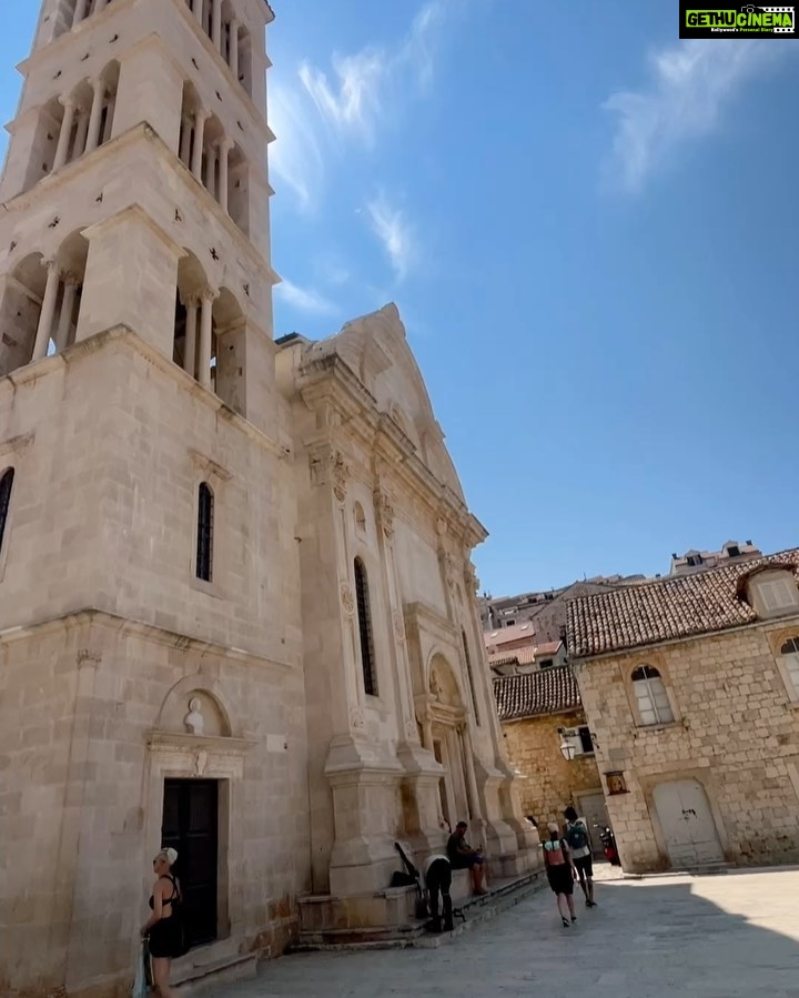 Nitibha Kaul Instagram - A beautiful day in Hvar 🧡 Skirt @miakee.official #NKInIbiza #NKTravels #NKsHotGirlSummer #Hvar #HvarIsland #EuroTrip #EuropeanSummer #Croatia #TravelGram Hvar Island, Croatia