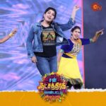 Papri Ghosh Instagram - Cute Pair 😍 Stills from Sun Natchathira Kondattam - Villupuram #SunTV #SunNatchathiraKondattam #SNKVillupuram #PandavarIllamOnSunTV