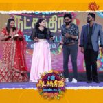 Papri Ghosh Instagram - Cute Pair 😍 Stills from Sun Natchathira Kondattam - Villupuram #SunTV #SunNatchathiraKondattam #SNKVillupuram #PandavarIllamOnSunTV