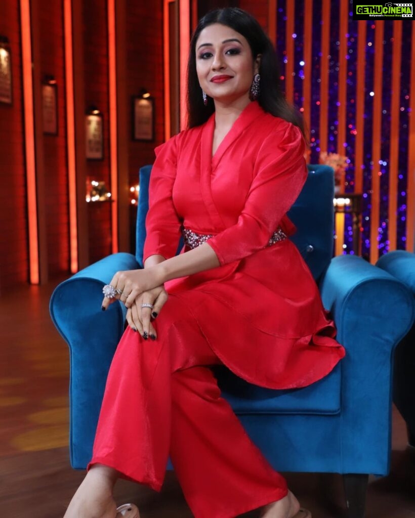 Paridhi Sharma Instagram - I want to feel my life while I'm in it.. #red #newlook #liveit #life #inthemoment #evolve Styled by - @stylebyriyajn Assisted by- @salonitandel_ Outfit- @japroseboutiqueofficial Jewellery- @shillpapuriidesignerjewellery Coordinated by- @sixsigmanetworks