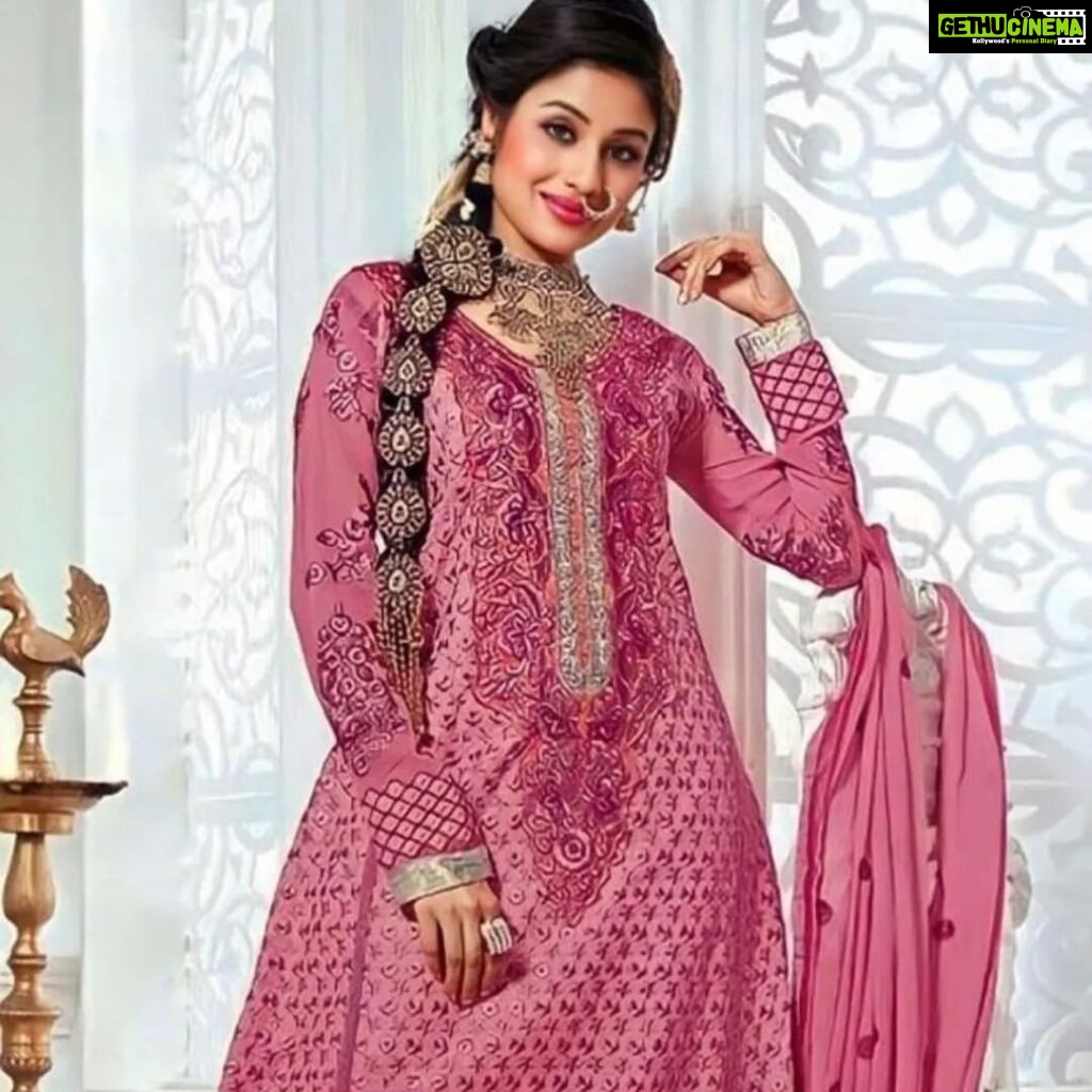 Paridhi Sharma Instagram - Ethnic Me #pink #indianlook #salwar