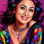 Paridhi Sharma Instagram - Wonderful edit ❤️👏 #artwork #fan #colours #grateful