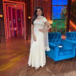 Paridhi Sharma Instagram - It’s futile to ask why. Instead ask yourself, ‘What did I learn from this?’” What have I learned from all of it? There is absolutely no way whatsoever to get through this life without scars. #violadavis #white #newlook #livelife Styled by - @stylebyriyajn Assisted by- @salonitandel_ Outfit- @shivangiaggarwalofficial Jewellery- @shagnaofficial × @mediatribein Coordinated by- @sixsigmanetworks