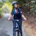 Paridhi Sharma Instagram - Cycle trekking time #sports #cycling #experience #life