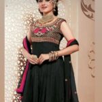 Paridhi Sharma Instagram - Be sure you put your feet in the right place, then stand firm.. #jodhalook #fanpage #black #indianlook #standtall #actress