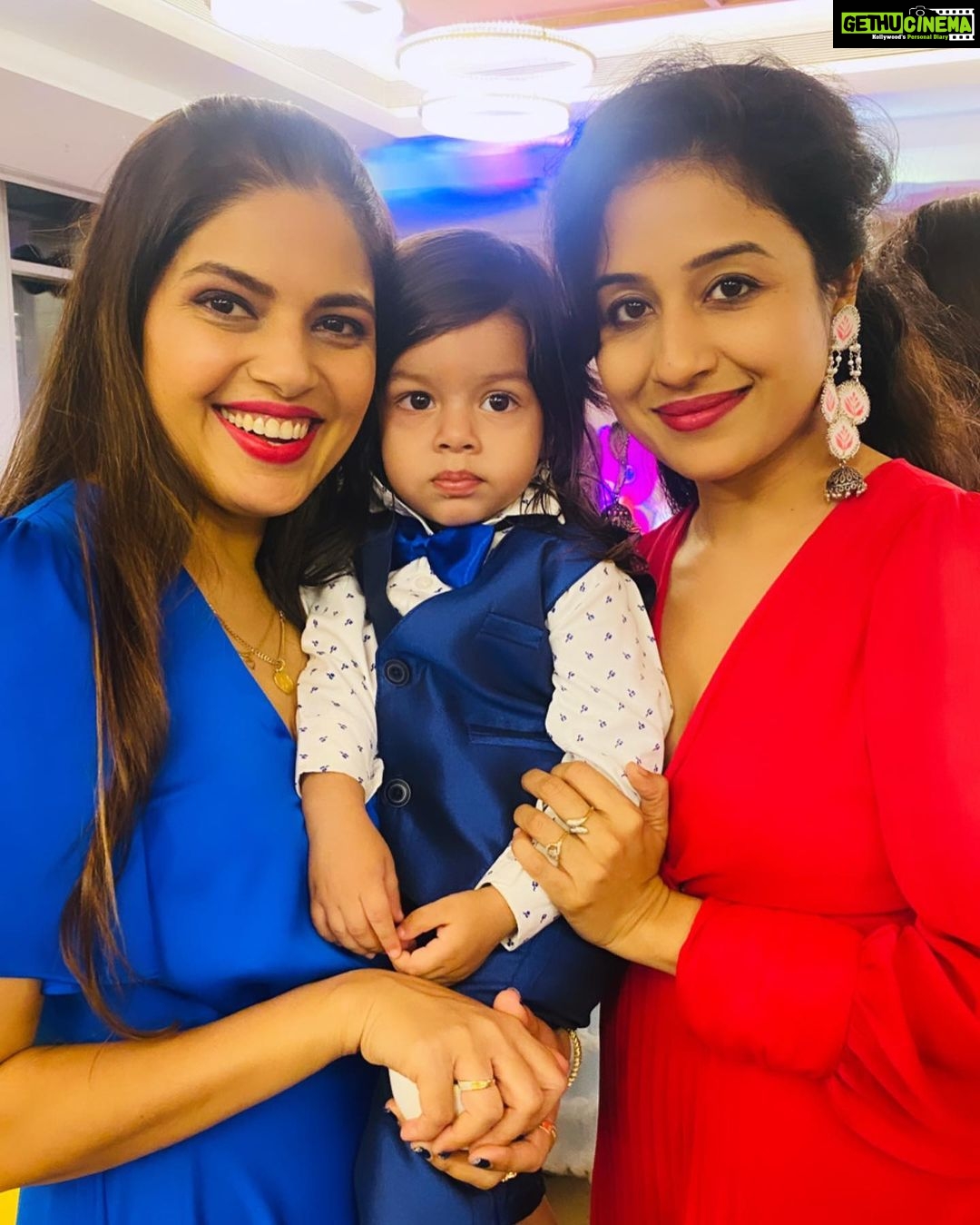 Paridhi Sharma Instagram - Once again happy birthday cutest @anishq2021 Happy time ❤️ #kishhu #ridharv #anishq #2years #baby #birthdaytime #funfoodmasti @aniruddh_dave @shubhiahuja @iam_ashu.sharma @silverbell.networks