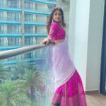 Paridhi Sharma Instagram – Do not judge me by my success, judge me by how many times I fell down and got back up again..
#lifequotes #wisdom #mindful #pink #indianlook #lehanga
Styled by- @stylebyriyajn
Outfit- @pariscreation7