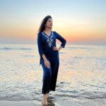 Paridhi Sharma Instagram - Look What I found, in the middle of the sea.. Myself😇 #sea #me #metime #nature #blue