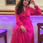 Paridhi Sharma Instagram - Pink Mind 🌸 #pink #dress #love #smile #pose #ready
