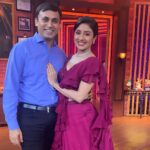 Paridhi Sharma Instagram - The first person who not only believed in my dreams but also held my hand, and let me believe in it.. Who walked miles with me.. who set me free from the guilt of being a working mom. Who always stood by me, with all his love and warmth. Thanks for being the blessing of my life.. Wishing you a very Happy and Cheerful birthday❤️ @tanmaisaksena #happybithday #hubby #family #celebration #blessings #happytime