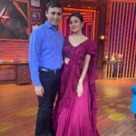 Paridhi Sharma Instagram - The first person who not only believed in my dreams but also held my hand, and let me believe in it.. Who walked miles with me.. who set me free from the guilt of being a working mom. Who always stood by me, with all his love and warmth. Thanks for being the blessing of my life.. Wishing you a very Happy and Cheerful birthday❤️ @tanmaisaksena #happybithday #hubby #family #celebration #blessings #happytime