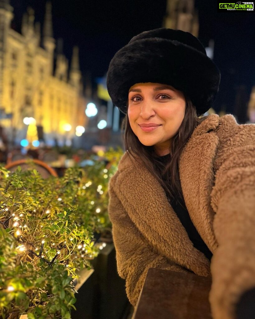 Parineeti Chopra Instagram - Cold, winter, and a European village. Some of my favourite things ❄️ This year, make your own rules and live life the way you want! Stop living for others, and choose YOU. ✨ #HappyNewYear #2023 Belgium