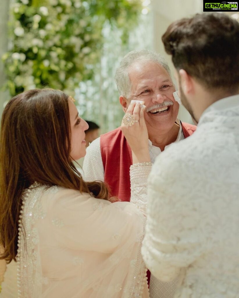 Parineeti Chopra Instagram - I learnt how to be strong from you. I learnt how to be soft from you. Eye of the tiger, heart of a baby. You are the best father and human in the world. Happy bday papa. 💕 Love, Sahaj, Shivang and me.