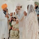 Parineeti Chopra Instagram – ARDAAS • Felt surreal to be blessed by the one and only, Jathedar of the Akal Takht Sahib, Singh Sahib Giani Harpreet Singh Ji. His sacred presence at our engagement meant everything to us. 🙏🏻