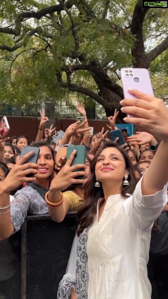 Parineeti Chopra Instagram - Being a part of the Tata Women's Premier League trophy drive was one amazing experience 😍 So glad to see that there is so much excitement around this inaugural season of the league. I am all set to watch the final match unfold and get our very first champion team of the league. Which team do you think will it be? @wplt20 #YehTohBasShuruatHai #TATAWPL #Ad