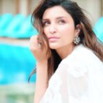 Parineeti Chopra Instagram - Taking it slow 💕 For @globalspaindia, Chief Editor: Parineeta Sethi (@parineetasethi) Produced by: Maximus Collabs (@maximus_collabs_ ) Photographer: Abheet Gidwani (@abheetgidwani ) Makeup Artist: Maryna Fialkina Hair Stylist: Flavien Renault Stylist: Nayaab Randhawa (@nayaabrandhawa) Digital Agency: 59th Parallel (@59thparallel) Location: J W Marriott Mumbai Sahar (@jwsahar )