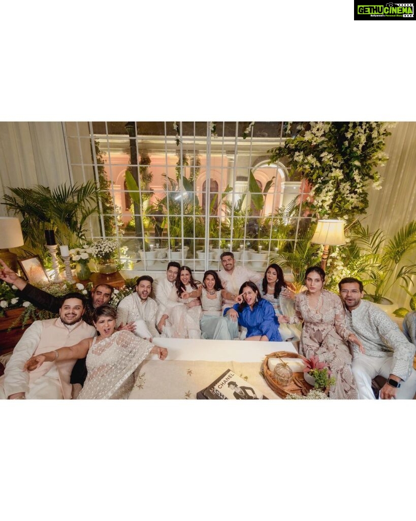 Parineeti Chopra Instagram - When you know, you know. One breakfast together and I knew - I had met the one. The most wonderful man whose quiet strength would be calming, peaceful and inspiring. His support, humour, wit and friendship are pure joy. He is my home. Our engagement party was like living a dream - a dream unfurling beautifully amidst love, laughter, emotion and loads of dancing! As we hugged those we loved dearest and celebrated with them, emotions overflowed. As a little girl in awe of princess stories, I had imagined how my fairytale would begin. Now that it has, it is even better than I had imagined. 💕