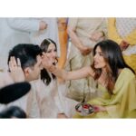 Parineeti Chopra Instagram – When you know, you know. One breakfast together and I knew – I had met the one. The most wonderful man whose quiet strength would be calming, peaceful and inspiring. His support, humour, wit and friendship are pure joy. He is my home. Our engagement party was like living a dream – a dream unfurling beautifully amidst love, laughter, emotion and loads of dancing! As we hugged those we loved dearest and celebrated with them, emotions overflowed. As a little girl in awe of princess stories, I had imagined how my fairytale would begin. Now that it has, it is even better than I had imagined. 💕
