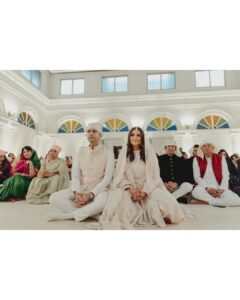 Parineeti Chopra Instagram - ARDAAS • Felt surreal to be blessed by the one and only, Jathedar of the Akal Takht Sahib, Singh Sahib Giani Harpreet Singh Ji. His sacred presence at our engagement meant everything to us. 🙏🏻