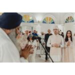 Parineeti Chopra Instagram – ARDAAS • Felt surreal to be blessed by the one and only, Jathedar of the Akal Takht Sahib, Singh Sahib Giani Harpreet Singh Ji. His sacred presence at our engagement meant everything to us. 🙏🏻