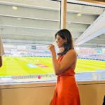 Parul Yadav Instagram – #IndVsAus #wtc23 🧡 Oval Cricket Ground