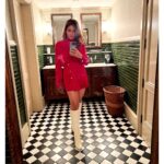 Parul Yadav Instagram - Driving down nostalgia lane with my oldest friend @montyjain909 and @sapna9392 at his birthday party!! I have known Monty since I was 14 and I am now convinced he is an age defying vampire 😂😂. Yuletide greetings to all!! #nostalgia #birthdaybash #vibe #ootd #christmas #red #glamour #christmas #christmaseve #sunday #sundayvibe #weekend #yuletide Soho House