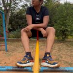 Parvathy Instagram - Hanging in there! @bheegaran thank you for always making sure there are plenty of laughs as you help me stay consistent with my workouts. You’re a good egg! 🐣