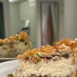 Parvathy Omanakuttan Instagram - Ending my Monday night on a perfectly tangy and not too sweet “cheesecakey” note … Mmmmmmm 😋 Aside from the painful wait to let the cheesecake set completely (24hrs😅); The lemon juice and zest in the cheesecake perfectly balances the sweetness, the nuts add the body and crunch, the filo pastry did turn out to be less crisp compared to what I had imagined but in all reality with the cheesecake filling on the inside and sugar syrup on the outside it was expected to happen. *Do I love the taste of it? - OH YESSSS; *Will I make it again? - I will surely make the classic version without the filo pastry. But I am glad I tried 😊 @the.chefs.world #pastry #sweettooth #foodie #kitchen #cheesecake #chef #amature #eggless #nuts #baklava #homebaker #love #cheflife #instagram #foodporn #food #instagood #dessert #homemade #baking #foodnetwork #foodnetworkkitchen #passion #global #foodgasm #foodtv #ironchef #vegetarian #yummy #dolci Home sweet home