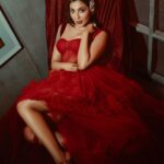 Parvatii Nair Instagram - Love these ❤️❤️❤️ Do you ? RED DRESS Styling & Concept @soigne_official_ Photography @gk_.photography._ Makeup @makeupbyvaishalikrishnan Hairstylist @loki_makeupartist Outfit @label_natalia_livingston