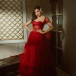 Parvatii Nair Instagram - Red alert! ‼️ Styling & Concept @soigne_official_ Photography @gk_.photography._ Makeup @makeupbyvaishalikrishnan Hairstylist @loki_makeupartist Outfit @label_natalia_livingston Retouch @sam_retouch
