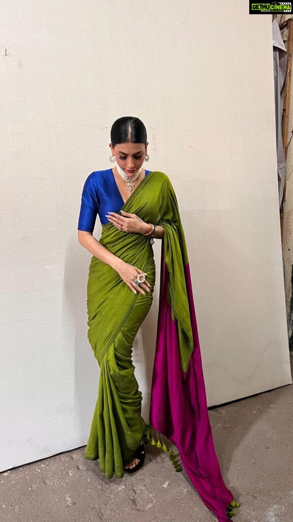 Pavitra Punia Instagram - 🌱 #pavitraapuniya #saree #fashionstyle #fashion #queen #style