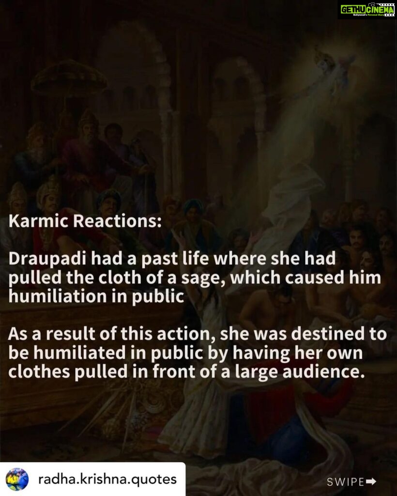 Payal Rohatgi Instagram - I should also not blindly follow @sangramsingh_wrestler but apply my mind 🙏 #payalrohatgi #yogasehihoga #ladkihoonladsaktihoon Posted @withregram • radha.krishna.quotes #krishna #radhakrishn #radhakrishna #harekrishna #dailyquotes #quotes #krishnaconsciousness