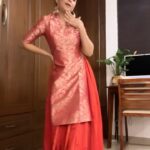 Prajakta Koli Instagram - Huehuehuehue 🥰 …. Wearing @raw_mango Styled by @aakrutisejpal Earrings by @anitadongre