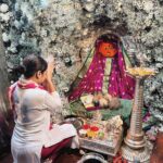 Prajakta Koli Instagram - नजर हाय तुझी कोल्यांवरी ♥️🙏 Ekvira Devi Mandir, Karla, Lonavala