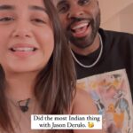 Prajakta Koli Instagram - Shoot #RealTalkTuesday ✅ Teach @jasonderulo Hindi Gaalis. ✅