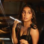 Prajakta Koli Instagram - You coming or no? 🏎️ … Makeup by @sahithya.shetty Hair by @rupali.dhumal 📷- @shivamguptaphotography … Outfit: custom stitched by @varnikasangoi Sourced by @homerakhan3400