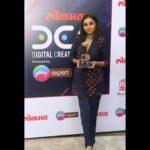 Prajakta Koli Instagram - Thank you so much for the honour @lokmat .💜 … Hair and makeup by @mansimao @hairsprayandtheartist Wearing - @thepotplantclothing Sourced by @homerakhan3400