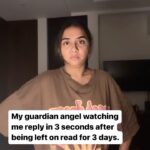 Prajakta Koli Instagram - My guardian angel needs therapy. I am fine.