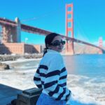 Prajakta Koli Instagram - It’s not Golden. I checked. 🤷🏽‍♀️ Golden Gate Bridge, San Francisco
