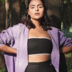 Priyanka Chahar Choudhary Instagram - 💜💜💜 📷-@deepikasdeepclicks Makeup - @makeupbysanjeetmaan Team - @insyncdigitals