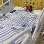 Rakhi Sawant Instagram - She's coming at Prayer At Ballari, village name is chikka suguru . They are Hindu but this women was coming to prayer 🙏 Doctor was given 24 hrs time His name was Mrs. Hemawati she's suffering from kidney failure problem.
