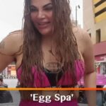 Rakhi Sawant Instagram - Rakhi Sits On A Car, After 'EGG SPA'