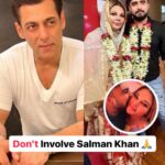 Rakhi Sawant Instagram - Rakhi requests Adil not to involve Salman Khan Bhai in their controversy 🙏 (Swipe to Watch) #rakhisawant #adildurrani #salmankhan