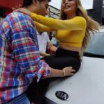 Rakhi Sawant Instagram - #rakhisawant Celebrating #trishulmarathe Happy Birthday 🎂🎉 In Mumbai Today #reelswithakpaps #paparazzi #instadaily #akpaps Mumbai, Maharashtra